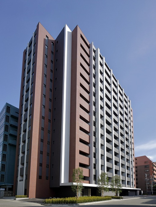 エンクレスト博多 THE TIMEの外観|外観もきれいです