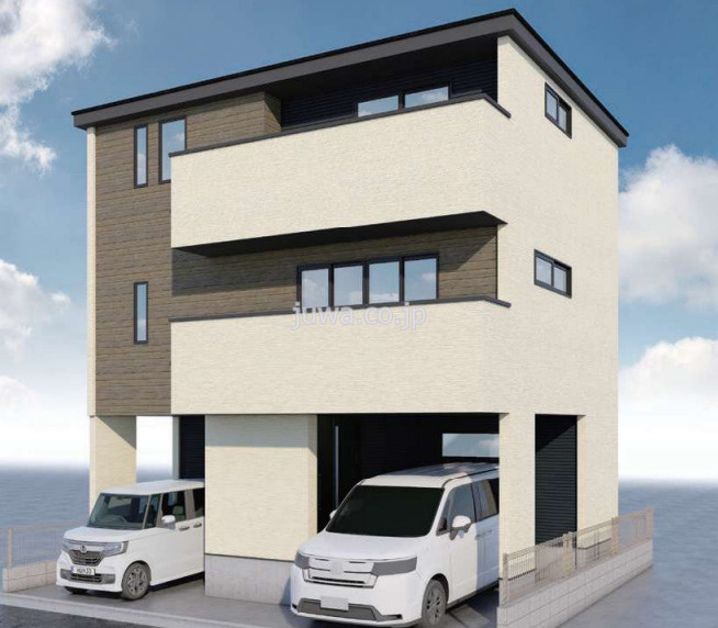 【新築分譲住宅】和光市南6期の外観パース