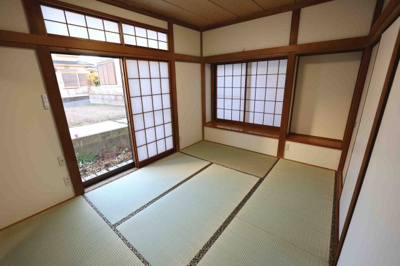 【和室】 | 毛呂山町大谷木 中古住宅 | 1階西側和室6帖