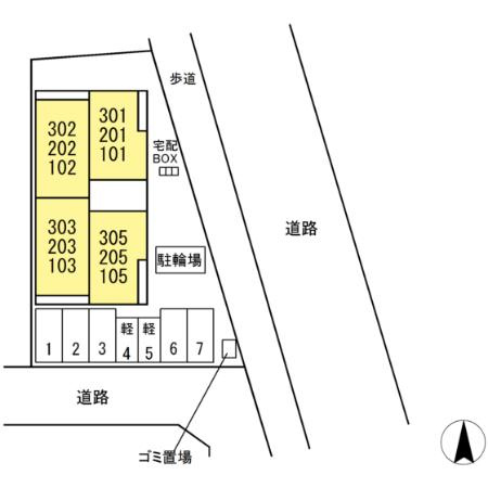 ソル・クラ―ト　　刈谷市の賃貸ならクラスホーム刈谷店の駐車場