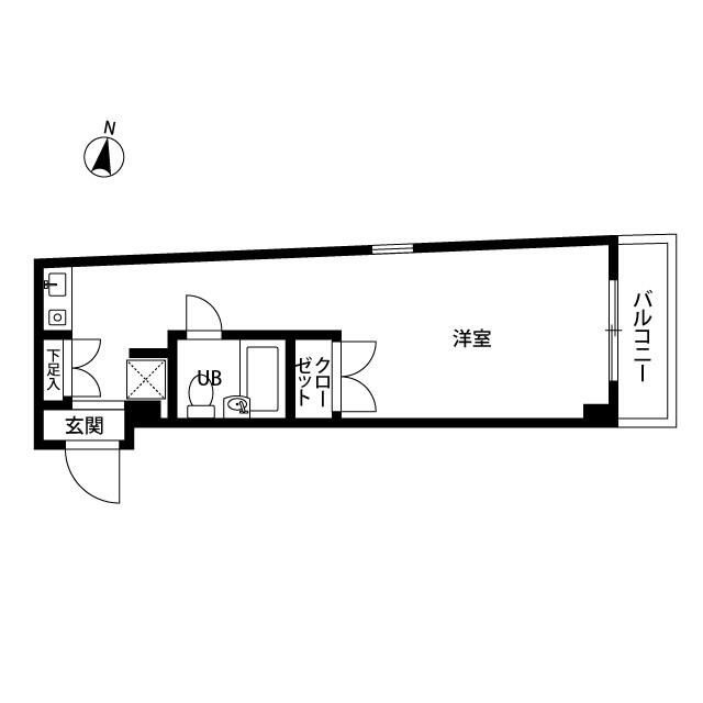 プレール中野坂上の間取り