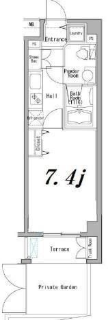 ＡＸＡＳ　ＫＯＴＡＫＥＭＵＫＡＩＨＡＲＡの間取り