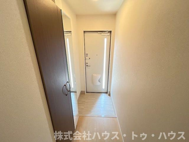 グリーンビレッジⅦの玄関