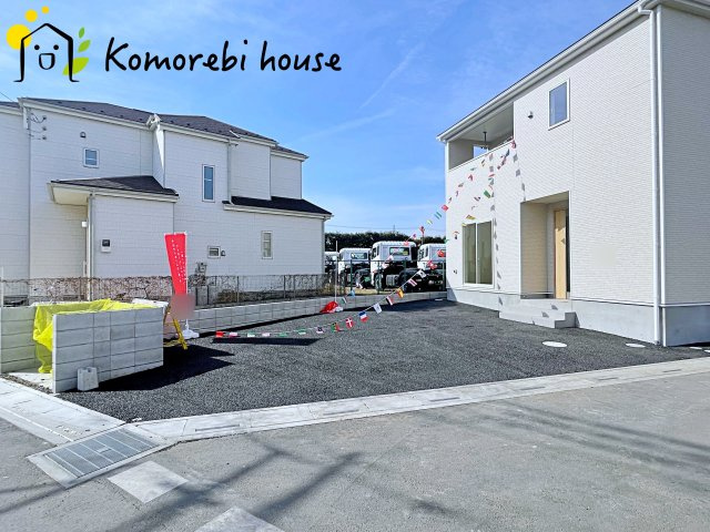 上尾市大谷本郷　第8　Ⅱ期　新築一戸建て　クレイドルガーデン　01の駐車場|26.2.5撮影済み