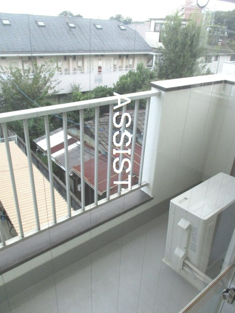 豊マンションのバルコニー