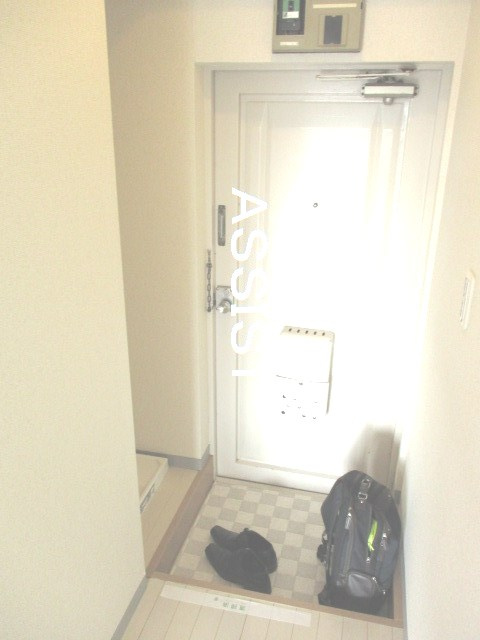 豊マンションの玄関