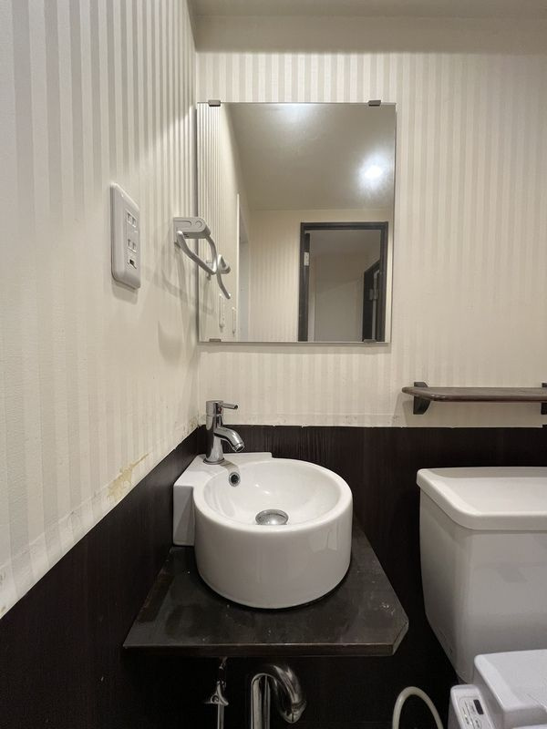 アクシルコート新大橋の洗面所