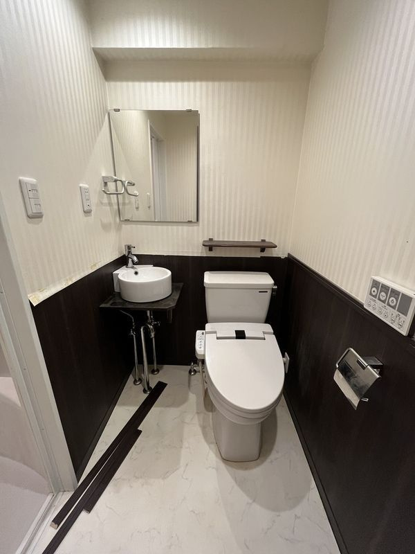 アクシルコート新大橋のトイレ