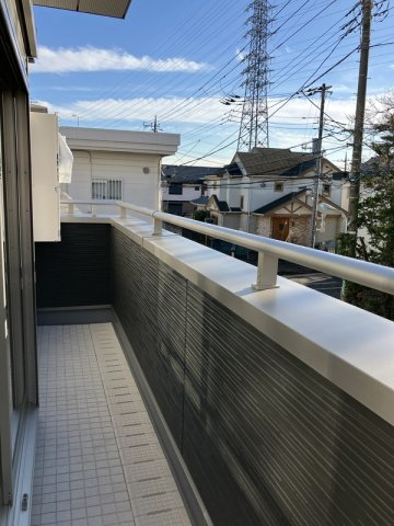 サンライズ国立Ⅱのバルコニー