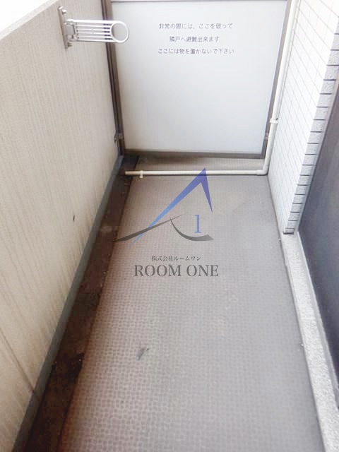 グランド・ガーラ横濱山下町のバルコニー|バルコニーです。