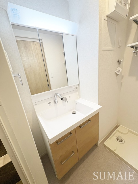 メゾンドビューラシーヌⅢの洗面所|独立洗面台です☆