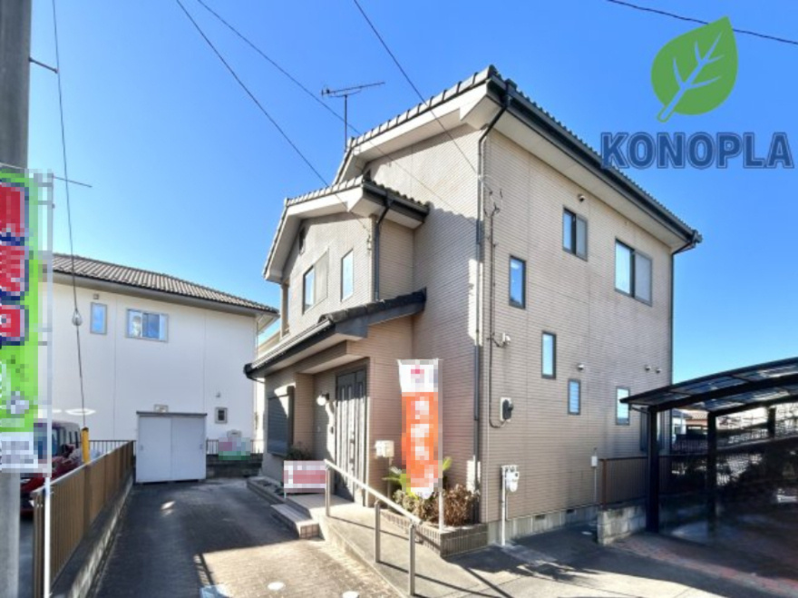 【中古戸建】高崎市飯塚町の外観|■外観｜ここから始まる「日常」はご家族にとってかけがえのない時間となります。少しでも豊かに、快適に。