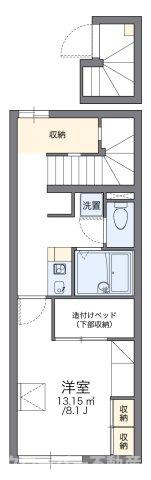 レオパレス金倉Ⅱの間取り