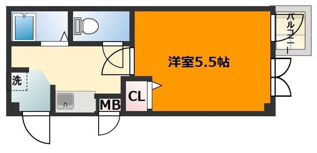 【間取り】 | ロンモンターニュ小阪