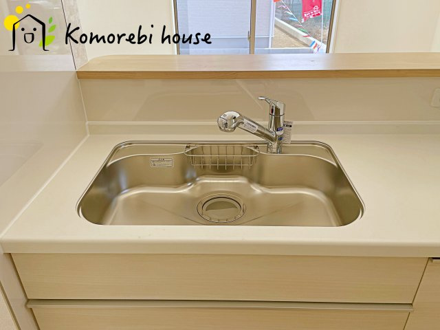 上尾市大谷本郷　第8　Ⅱ期　新築一戸建て　クレイドルガーデン　02のキッチン|26.2.5撮影済み