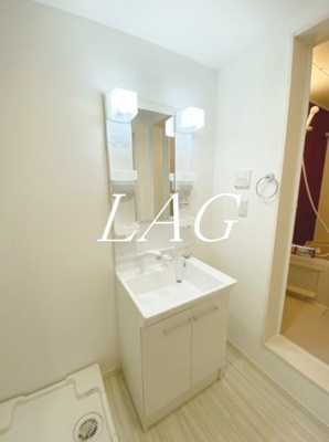 【洗面所】 | パームコテージ日進19番館 | 洗面台です。