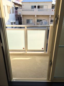 ニューリバーのバルコニー|ベランダです