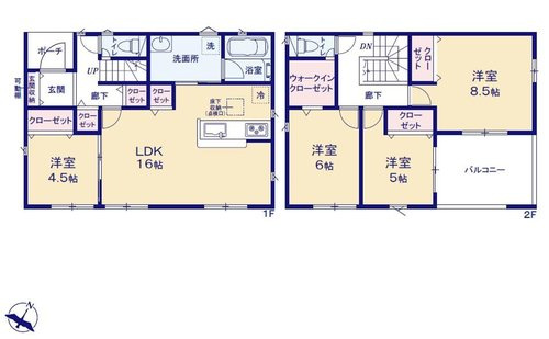売新築戸建　中央区笠井新田町
