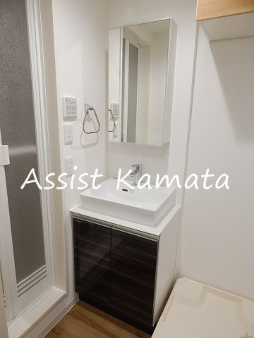 ウェルスクエア下丸子の独立洗面台