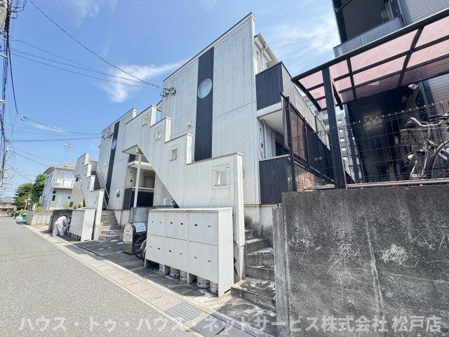 クレフラスト松戸吉井町Ｂ棟の外観