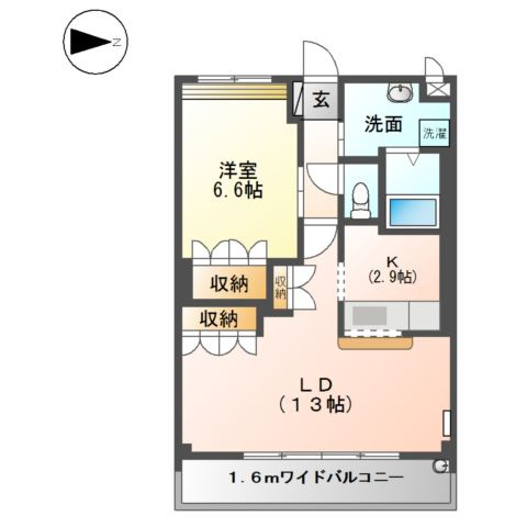 【間取り】 | モア・フレーブ