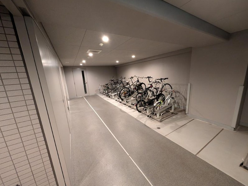 オープンレジデンシア神楽坂若宮町ヒルズの駐輪場|オープンレジデンシア神楽坂若宮町ヒルズ：駐輪場です！（空き有）