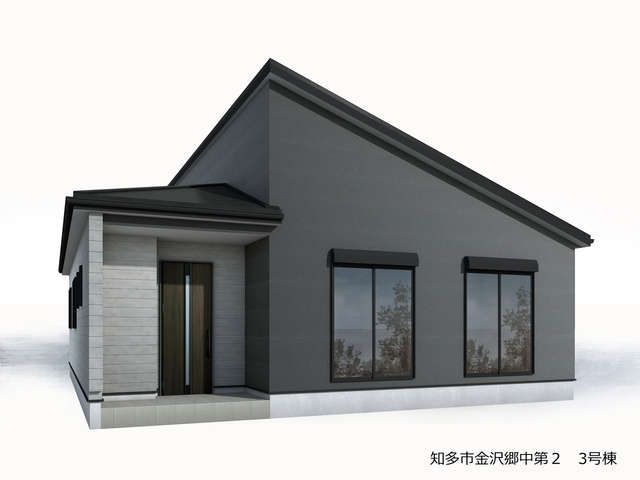 【外観パース】 | 知多市金沢郷中第２　3号棟