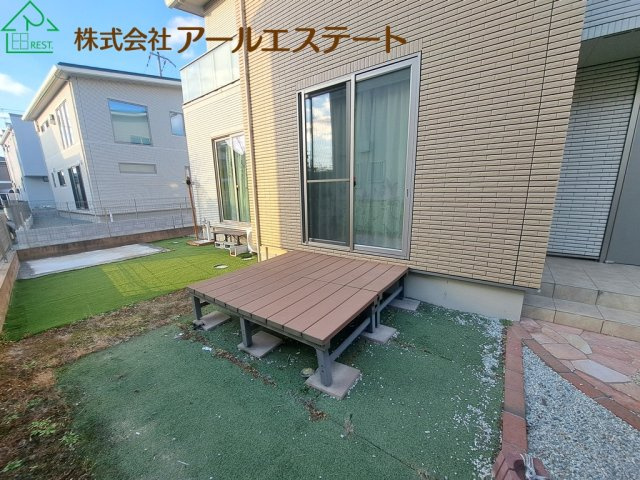姫路市花田町上原田　　中古戸建の庭