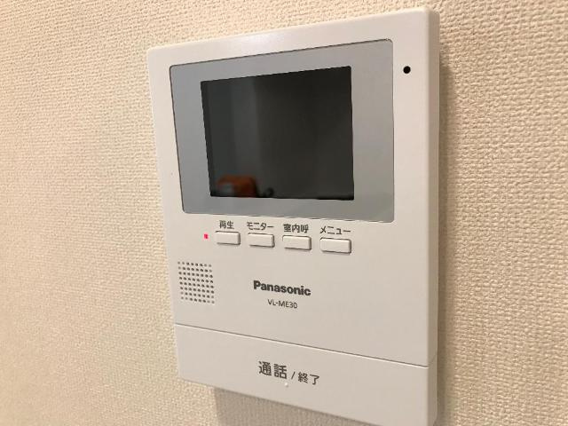 仮）犬山市裏之門新築アパートのセキュリティ|カメラ付インターホン（イメージ）