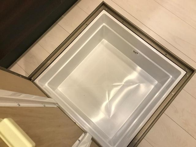 仮）犬山市裏之門新築アパートの収納|床下収納庫（イメージ）