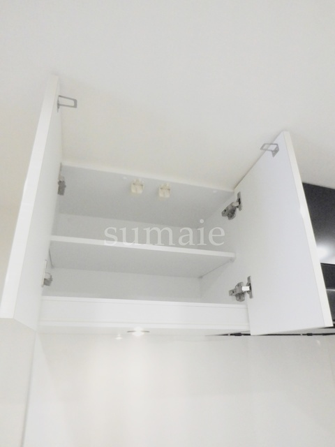 ＡＲＫＭＡＲＫ志茂Ｓｔａ．のキッチン|キッチン上部の収納です☆