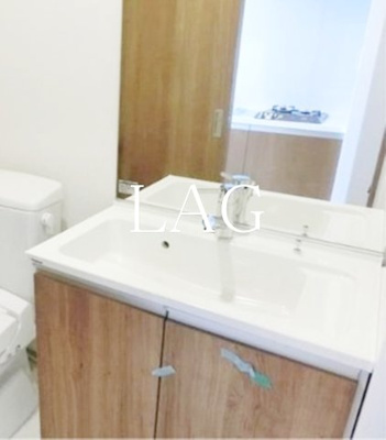 【洗面所】 | マーロ立石レジデンス#R  | 洗面台です。