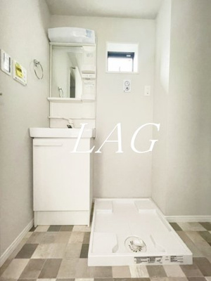 【洗面所】 | ハナテラス竹ノ塚 | 洗面台です。