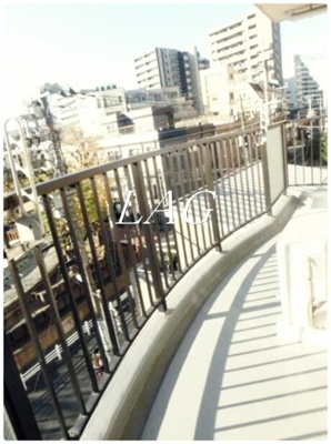 【バルコニー】 | 亀有パークマンション | バルコニーです。