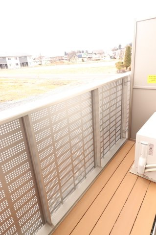グランメールⅡのバルコニー