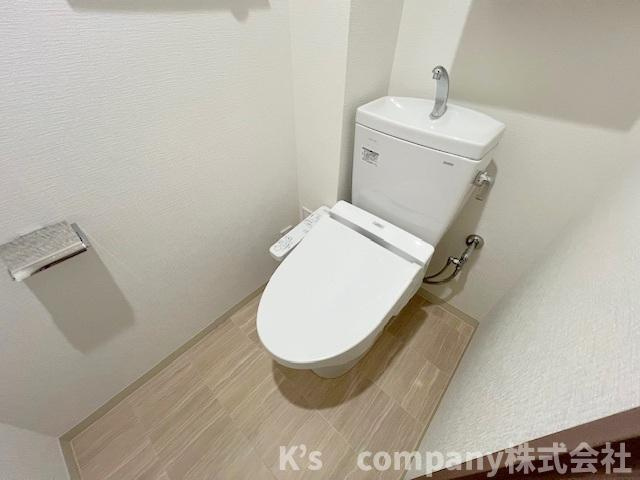 ◎茅ヶ崎市赤松町　プライム湘南辻堂リーフィアレジデンスのトイレ|白を基調とした清潔感のあるトイレ◇