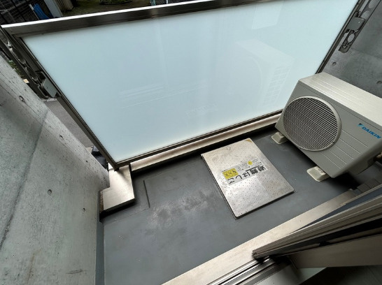 CITY SPIRE西新宿のバルコニー