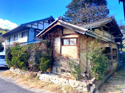 【外観】 | 福島市立子山字沢尻　古屋付き土地