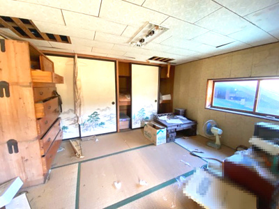 【和室】 | 福島市立子山字沢尻　古屋付き土地