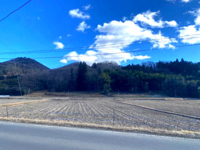 【前面道路含む現地写真】 | 福島市立子山字沢尻　古屋付き土地