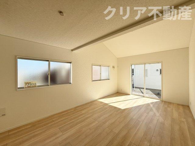 【居間・リビング】 | 高崎市箕郷町白川第2　2号棟平屋
