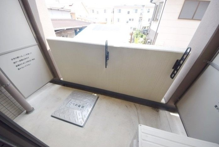 エポックハイムのバルコニー