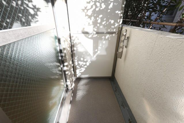 スカイコートヌーベル中村橋のバルコニー