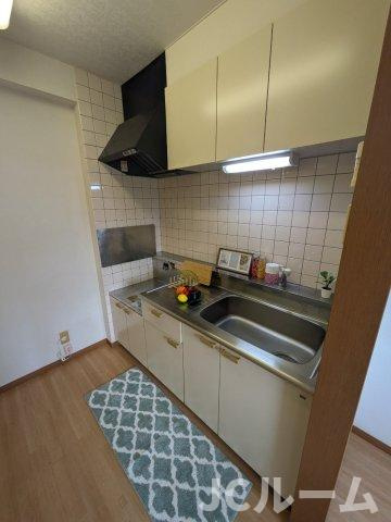 柏崎市西山町鬼王の賃貸マンションのキッチン