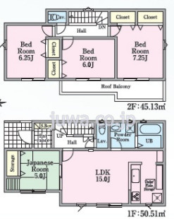 【新築分譲住宅】川越砂新田3丁目第1