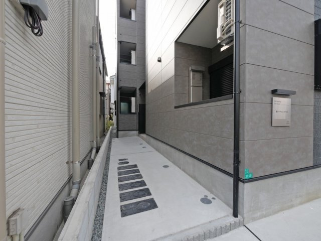 桜ハーモニーテラスのエントランス