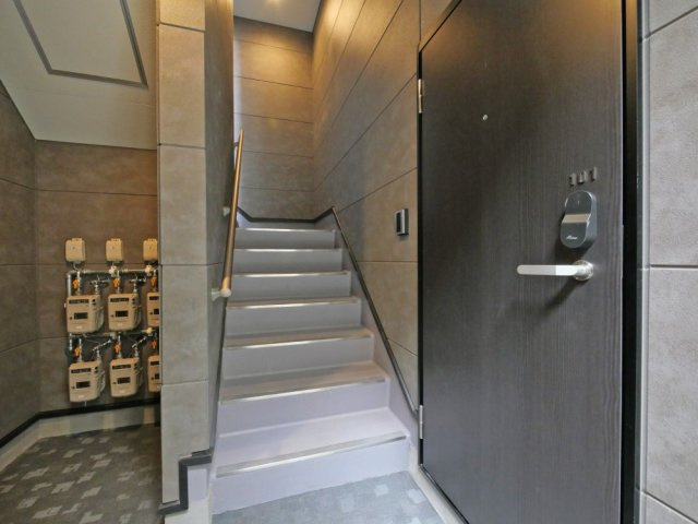 桜ハーモニーテラスのロビー