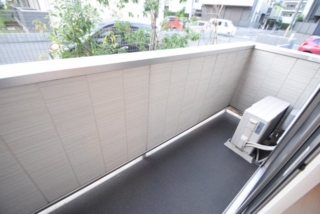 オアシスグレースのバルコニー|広々としたバルコニーです