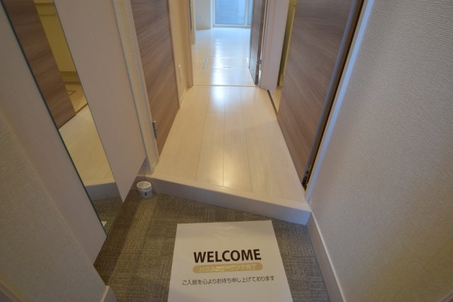 オアシスグレースの玄関|落ち着いた玄関です