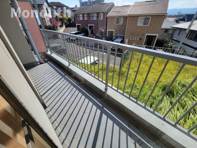 A１マンションのバルコニー